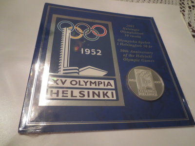 Helsingin Olympiakisat, 1952 - 2002, mitali