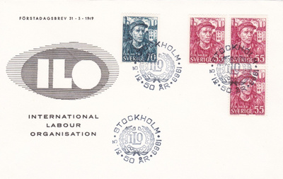 RUOTSI 1969 - Fa 651/52 FDC KUORI