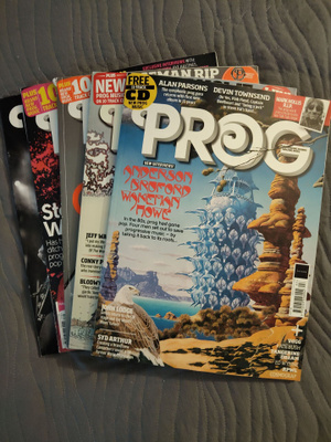 PROG lehtiä 5kpl. hinta yhteensä 5eur