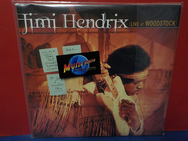 Jimi Hendrix - Live At Woodstock M-/M- 3LP