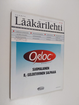 Suomen lääkärilehti 21-22/2001