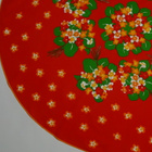 Retro 70-luvun kukallinen pöytäliina - pyöreä, halk. 150 cm - pikkukuva 3