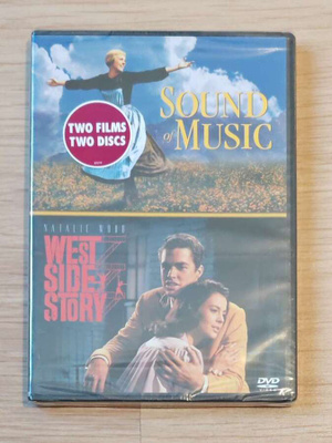 Sound of Music / West Side Story - DVD - uusi