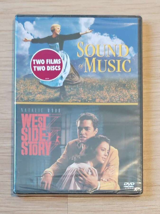 Sound of Music / West Side Story - DVD - uusi
