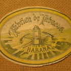 Fabrica de Tabacos - Habana - vintage tupakkaetiketti - pikkukuva 1