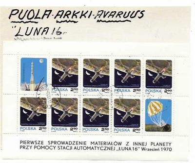 PUOLA ARKKI-AVARUUS---LUNA 16