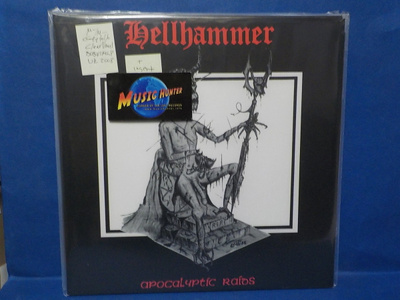 HELLHAMMER - APOCALYPTIC RAIDS M-/M- UK 2008 LP