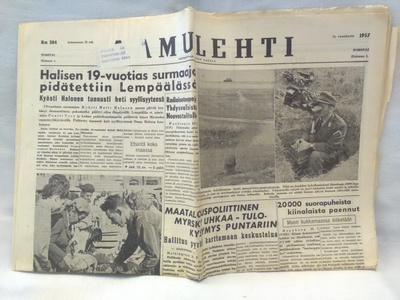 Aamulehti 1.8.1957