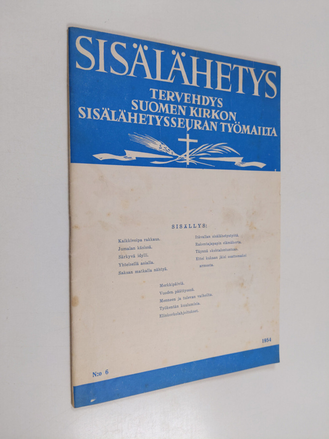 Sisälähetys N:o 6/1954