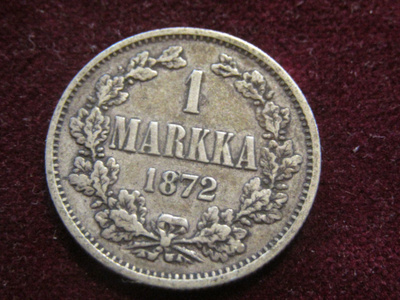 1 markka 1872