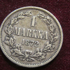 1 markka 1872 - pikkukuva 1