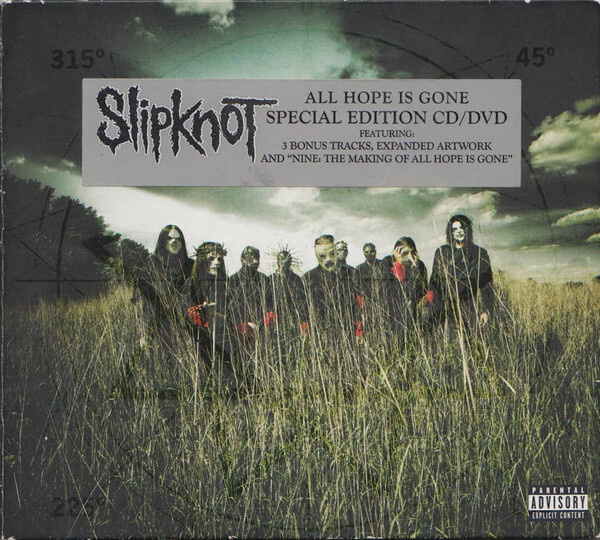 Slipknot - All Hope Is Gone (CD+DVD) VG++!! Special Edition