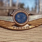 Finnair merkki. Ei ole täydellinen. Halkaisija - 63mm - pikkukuva 1
