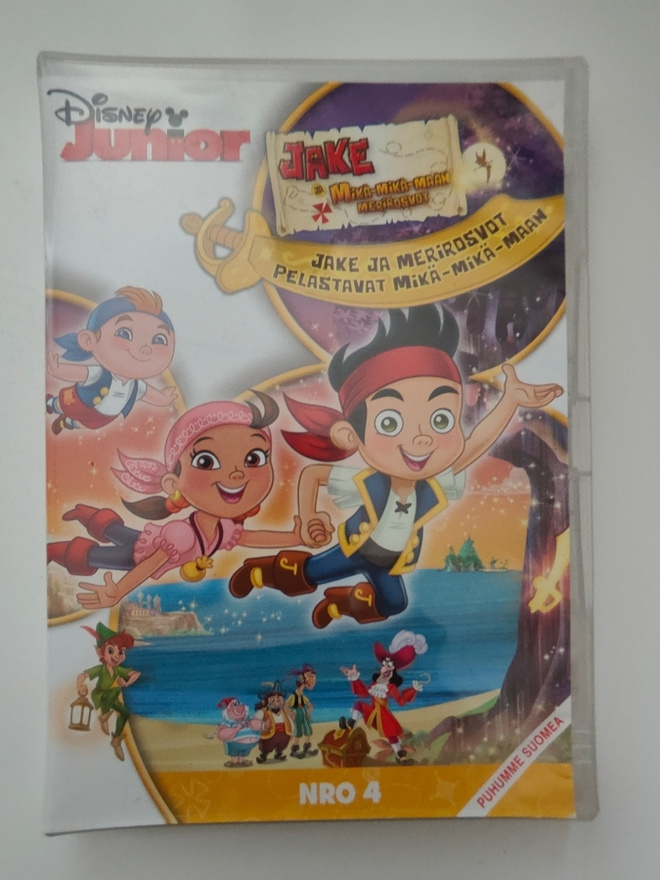 Disney Junior, Erilliset Lasten leffat 2,3,4 ja 5 - DVD