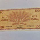 100 mk 1957 AM9360300 - pikkukuva 1