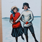 Hildur Söderberg: Luistelijat ja Uusi Vuosi, p. 1917 - pikkukuva 1