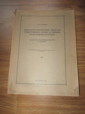 Biologisluontoisten tekijäin vaikutuksesta.. - Veli Verkko
