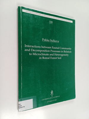 Pekka Sulkava : Interactions between faunal community and...