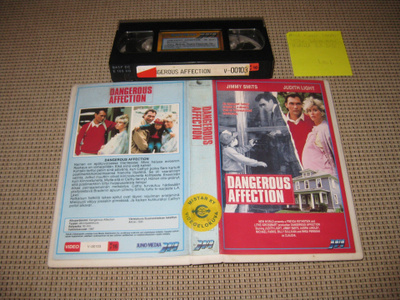Dangerous Affection-VHS (Juno Median Suomikasetti, 1987)