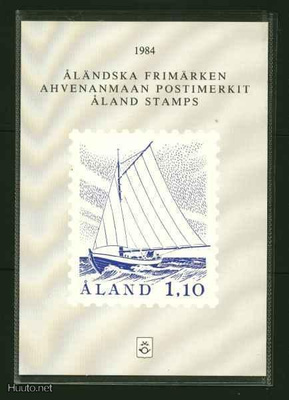 Ahvenanmaa  Postimerkkien vuosilajitelma v 1984