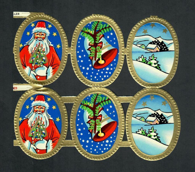 Heller - Arkki 1940-luvulta - Kultaiset joulu-ovaalit
