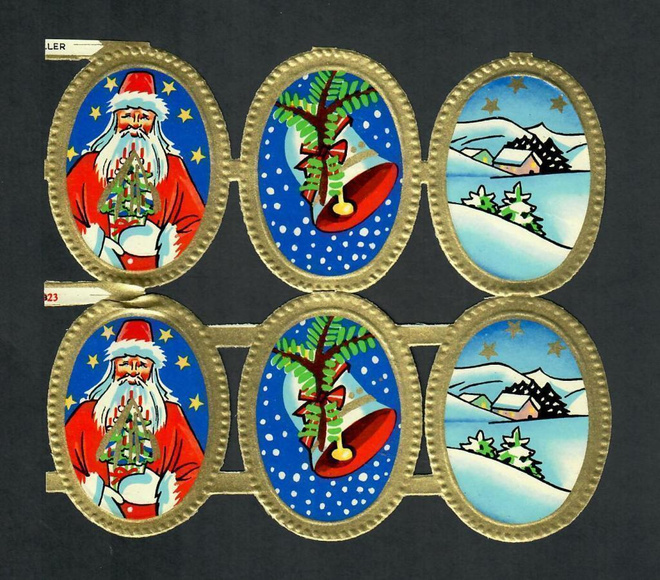 Heller - Arkki 1940-luvulta - Kultaiset joulu-ovaalit