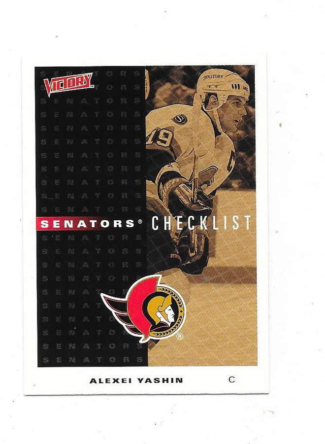 1999-00 Upper Deck Victory CL #199 Alexei Yashin , Ottawa