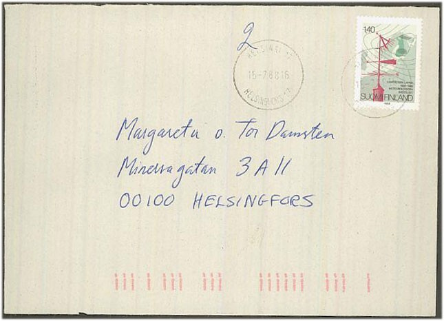 1988 ilmatieteenlaitos yksin 2.luokan kuorella