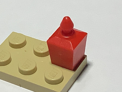 Lego Friends parfyymi pullossa, pun. neliö 1x1
