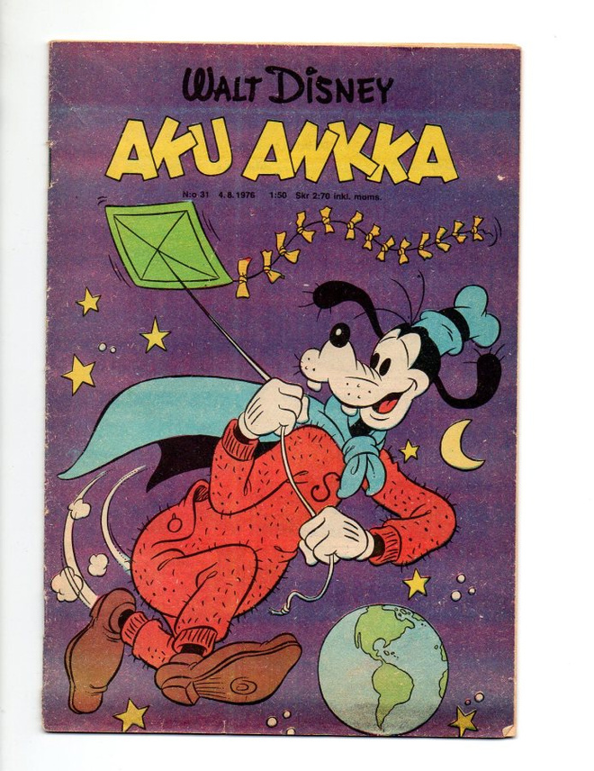 Walt Disney: Aku Ankka N:o 31 / 1976