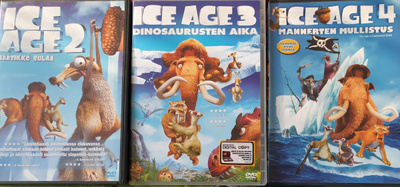 ICE AGE 1 - 3 DVD
