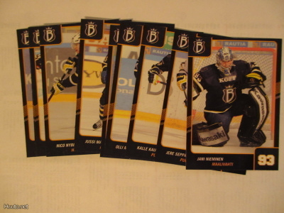 Cardset 2013-14 Blues 169-180 teamset