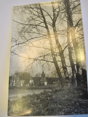 VANHA Postikortti Tenhola 1920-l