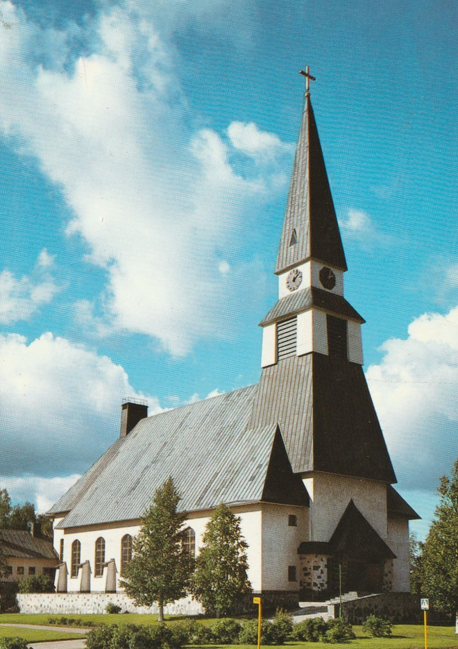 KIRKKOKORTTI - ROVANIEMEN KIRKKO - 24