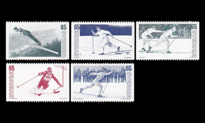 Ruotsi 836-40 ** Hiihtourheilu (1974)
