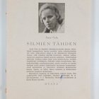 Anni Velander (Pseud. : Vela (Anni)) : Silmien tähden - R... - pikkukuva 2