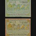 Saksa Notgeld 10, 50 Pfennig, Altusried - pikkukuva 1
