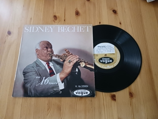 Sidney Bechet – En 16 Tours 10" lp 1950's Jazz