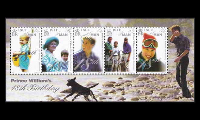Mansaari 872-6BL41 ** Prinssi William 18v (2000)