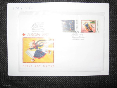 Suomi*Finland*FDC 4.3.1997 Eurooppa merkit