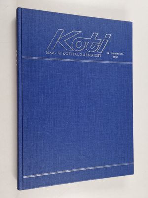 Koti vuosikerta 1981 ((yhteensidottu))