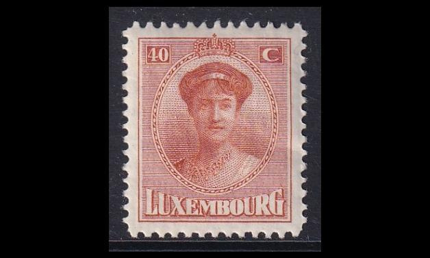 Luxemburg 130 ** Charlotte 40 C (1921)