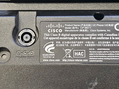 Cisco Unified IP Phone 9971