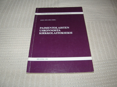 Sollamo (toim.) Paimentolaisten uskonnosta kirkkolaitokseksi