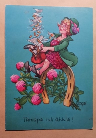 Fingal (Lars Carlsson):  Ja rahaa sataa, Uusi Vuosi, p. 1996