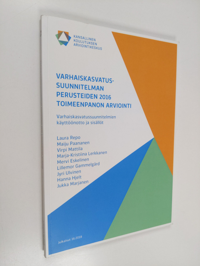 Laura Repo : Varhaiskasvatussuunnitelman perusteiden 2016...