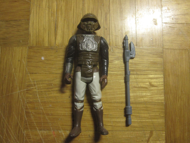 Vintage Star Wars - Lando Carlissian Skiff Guard - complete