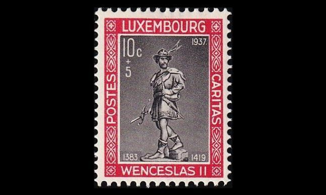 Luxemburg 303 ** Lastenapu 10+5 C (1937)