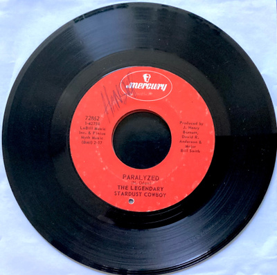 LEGENDARY STARDUST COWBOY: Paralyzed 7"-single