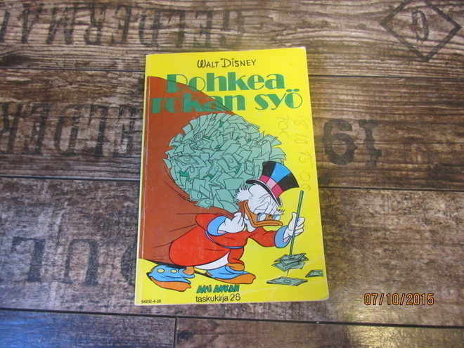 Aku Ankan taskukirja 28 - Rohkea rokan syö (2.painos)